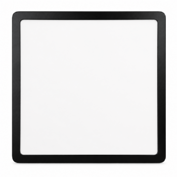 Painel Quadrado Embutir 24 W LED Bivolt 4000 K Preto Led90.209 Foxlux