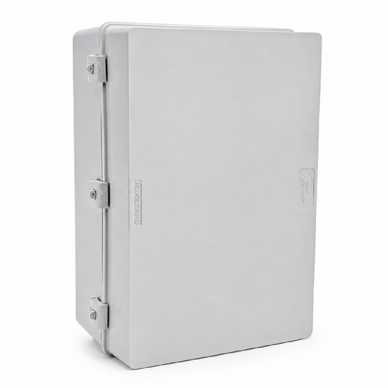 Quadro de Comando de Sobrepor PVC IP68 450 x 300 x 200 mm Tampa Transparente Completa 888266 Rohdbox Rohdina