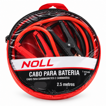 CABO CHUPETA RECARGA BATERIA 2,50MTS C/GARRA JACARE 400A AMATOOLS