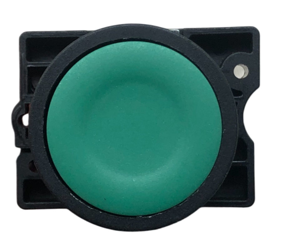 Botão Pulsador 22 mm Verde 1NA 14009 Lukma