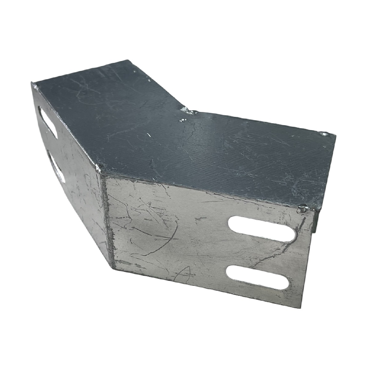 Curva Horizontal Lisa 45° para Eletrocalha 50 x 50 mm Piralux