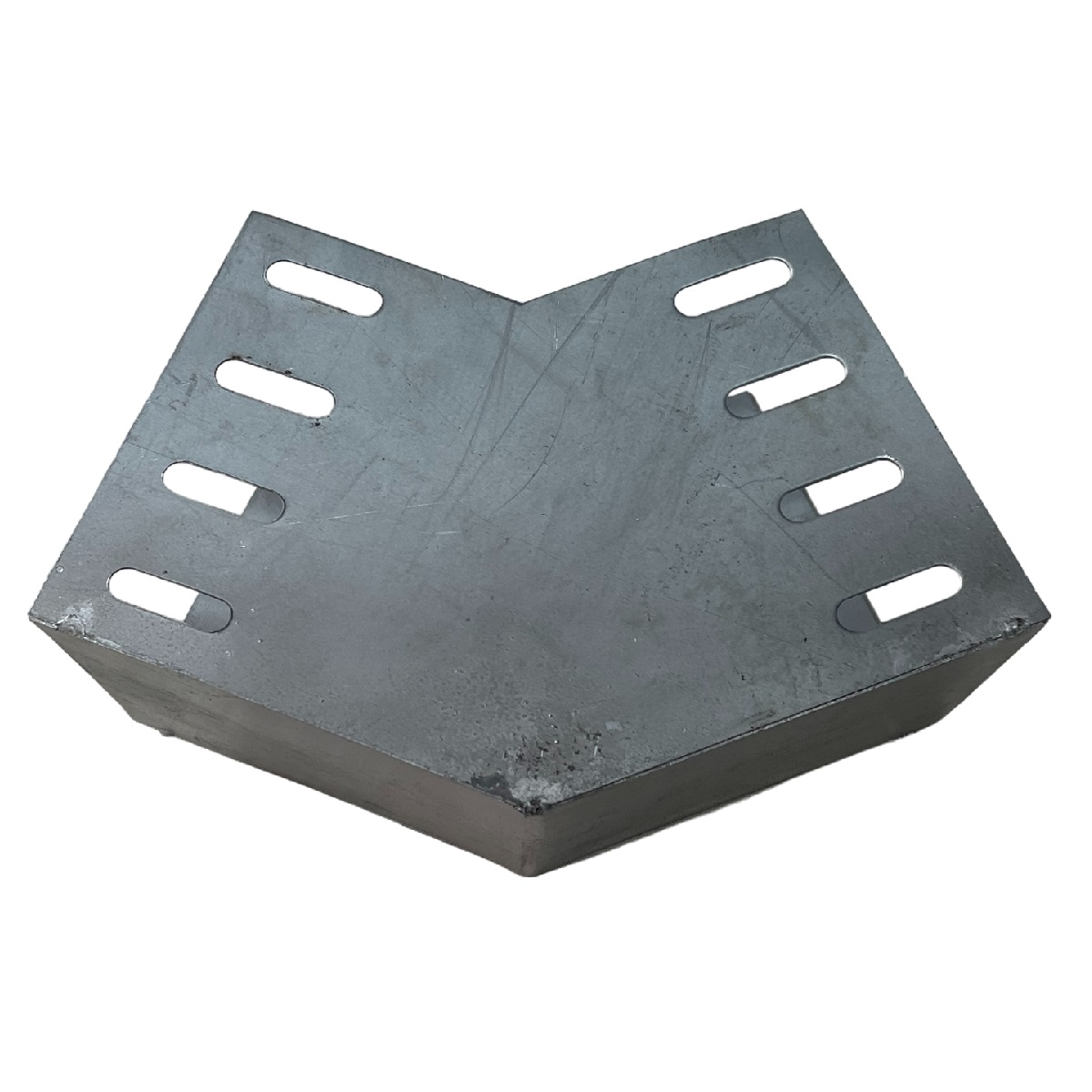 Curva Horizontal Lisa 45° para Eletrocalha 100 x 100 mm Piralux
