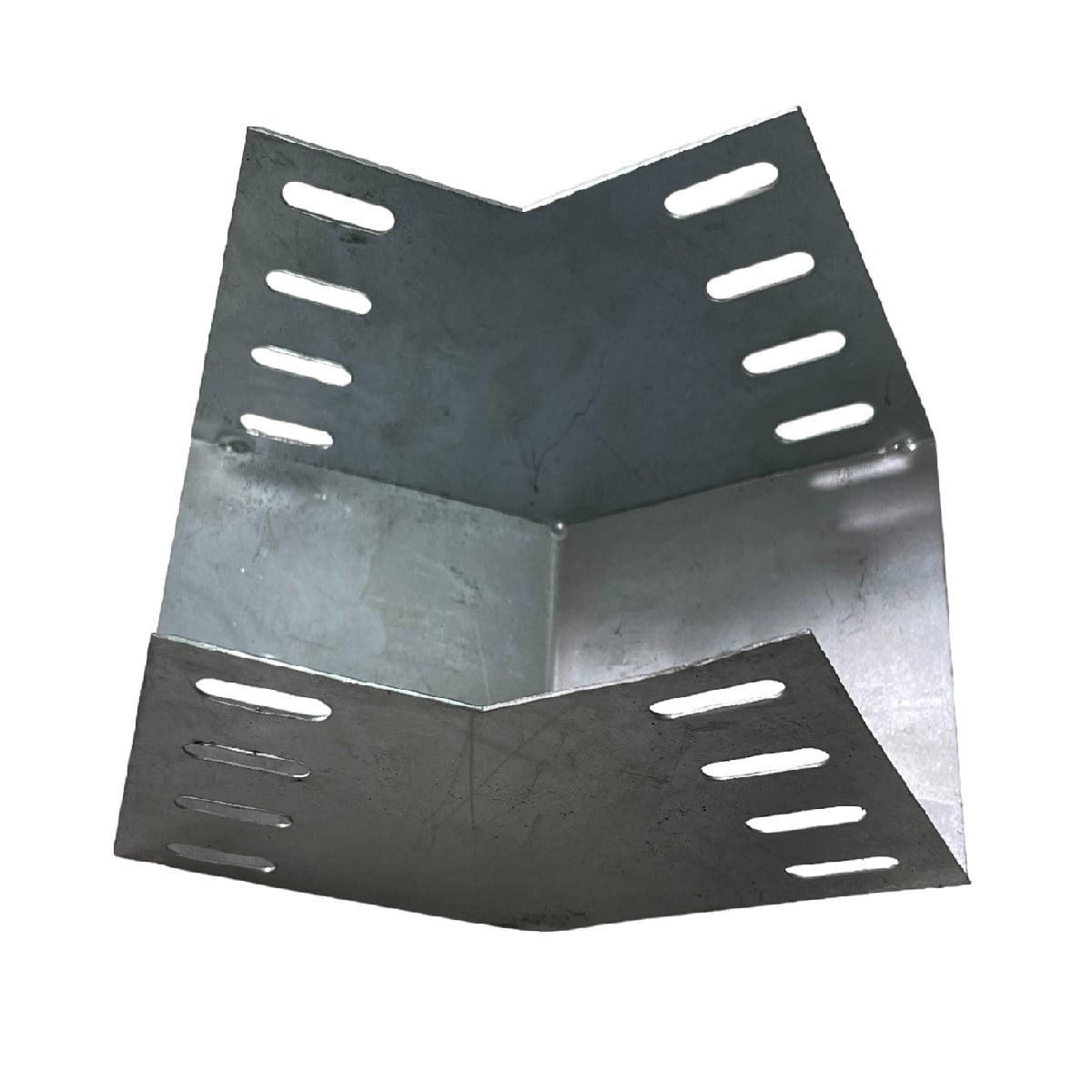 Curva Horizontal Lisa 45° para Eletrocalha 100 x 100 mm Piralux