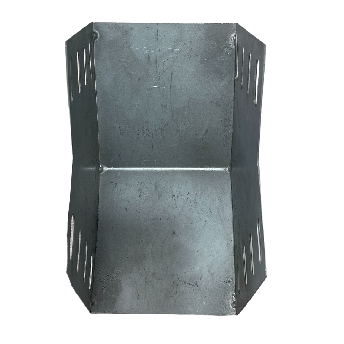 Curva Horizontal Lisa 45° para Eletrocalha 100 x 100 mm Piralux
