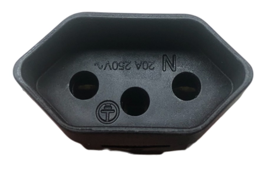 Extensão 5mts Tripolar 10a Connect Hard Preto 26300105111 Fiolux