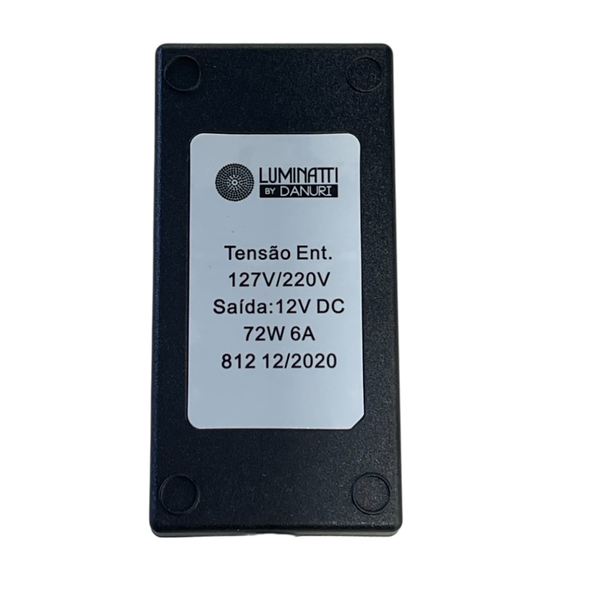 Fonte Slim para Fita LED 6 A 72 W IP20 Bivolt Luminatti