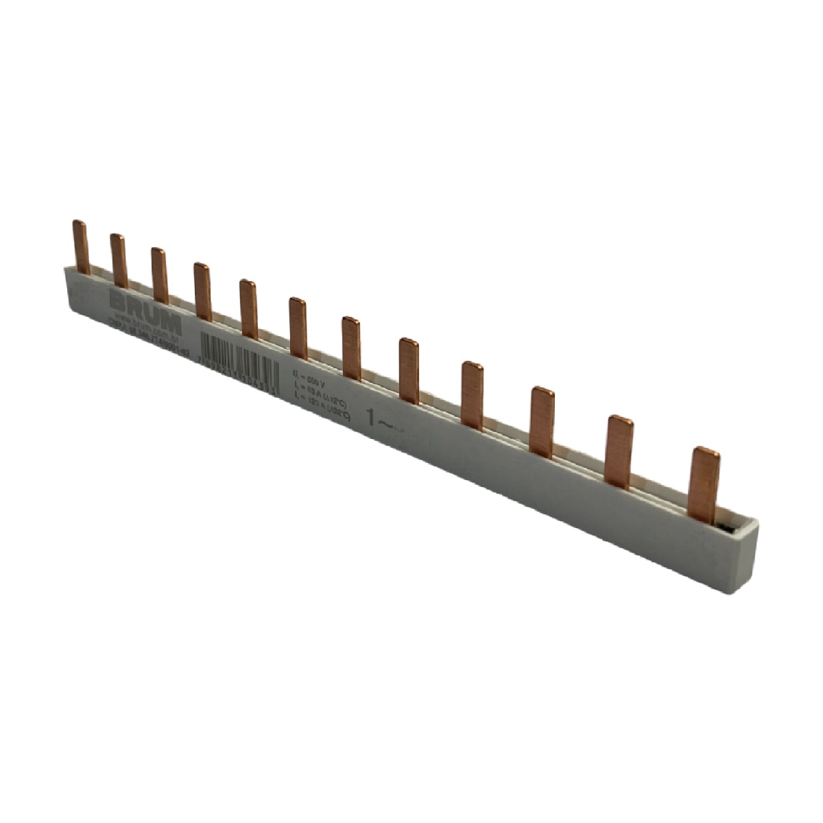 Barramento Pente 1 x 12 Pinos BRM12D Brum