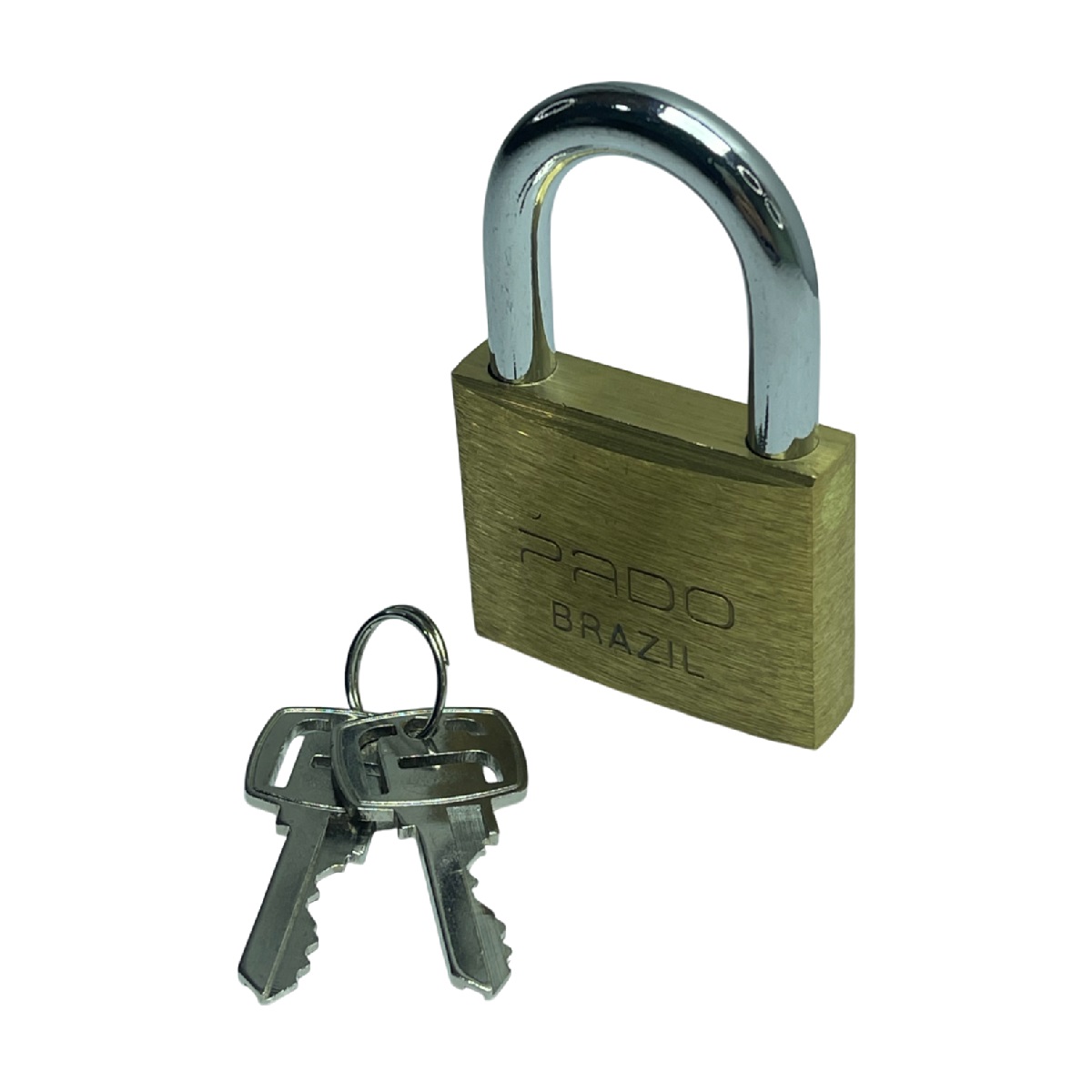 Cadeado de Latão LT 50 mm com 2 Chaves Pado