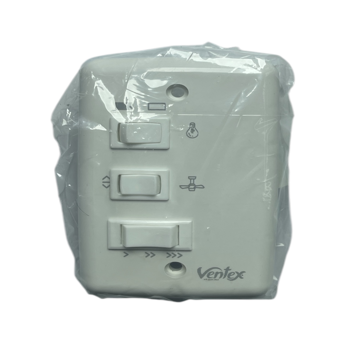 Ventilador de Teto Yris 3 Pás 127 V 150 W Branco/Branco 1,015 m Ventex