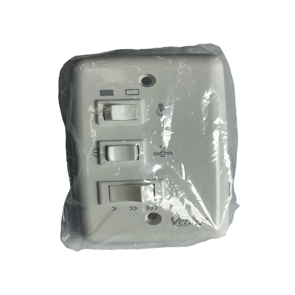 Ventilador de Teto Maragogi 3 Pás 127 V 150 W LED 24 W 6500 K Preto/Preto 1,15 m 906 Ventex
