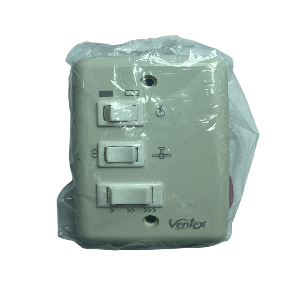 Ventilador de Teto Maragogi 3 Pás 127 V 150 W LED 24 W 6500 K Preto/Tabaco 1,15 m 900 Ventex