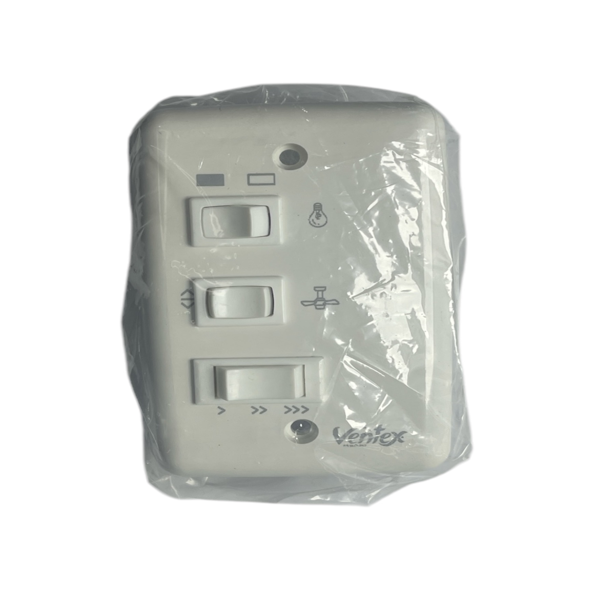 Ventilador de Teto Valen LED 3 Pás 127 V 150 W LED 6500 K Preto/Preto 1,1 m Ventex