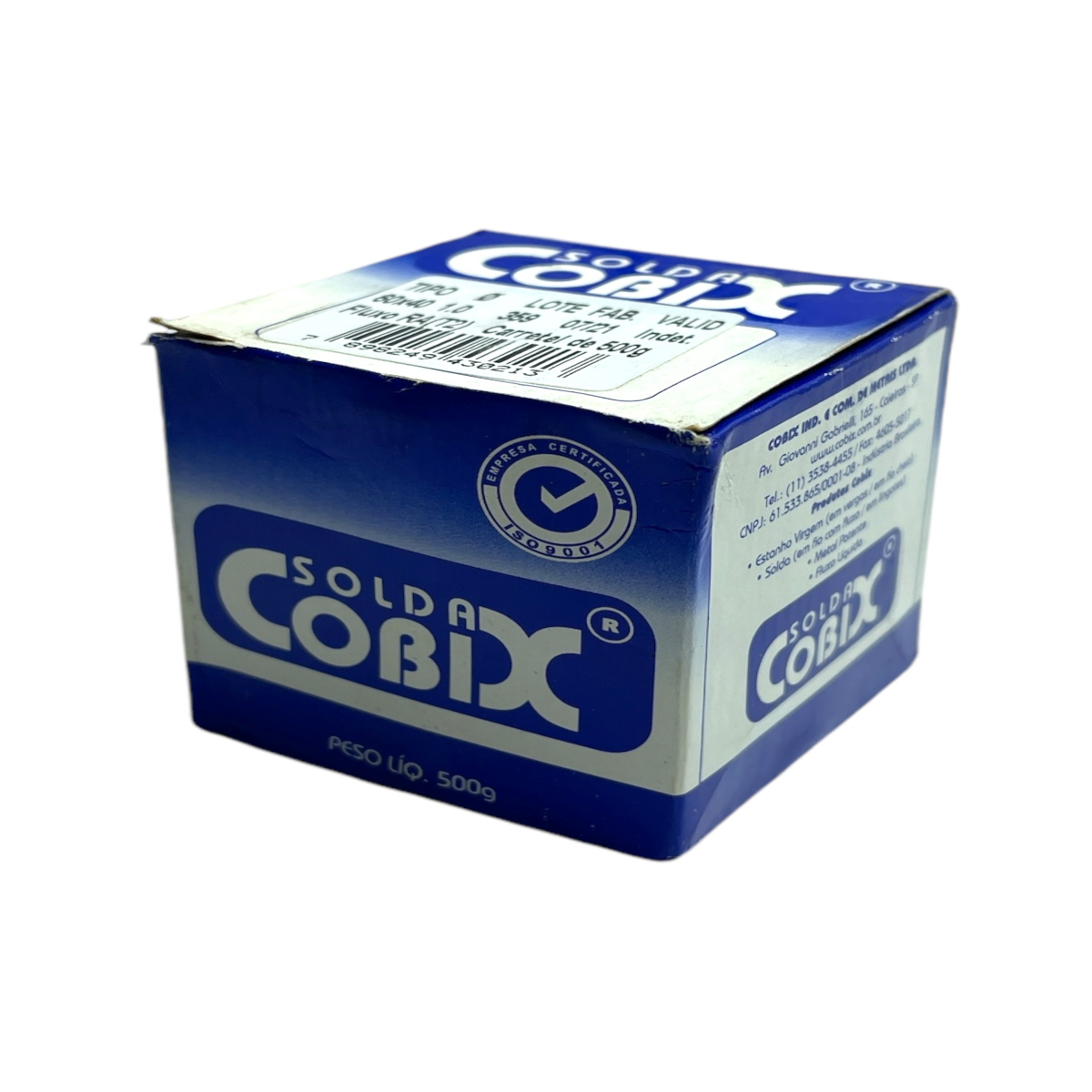 Estanho Para Solda Carretel 500 g Elétrica Bichuette