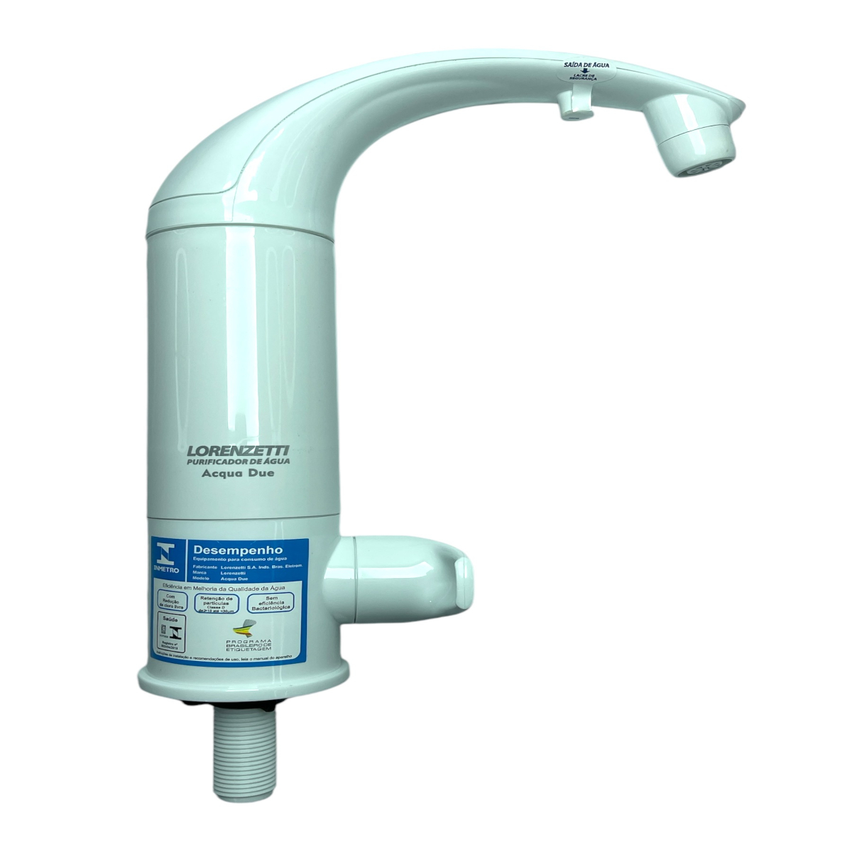 Torneira Filtro Acqua Due Lorenzetti Parede Branco 7411040