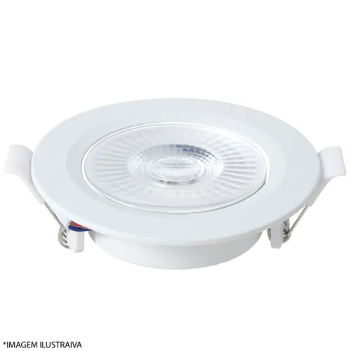 Spot LED 6 W Bivolt 4.100 K Redondo 80164104 Blumenau Iluminação
