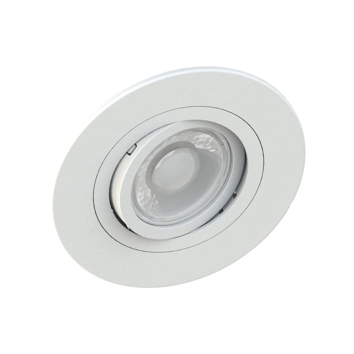 Spot Embutir Redondo Dicróica MR16 Plano Branco Galaxy 9259