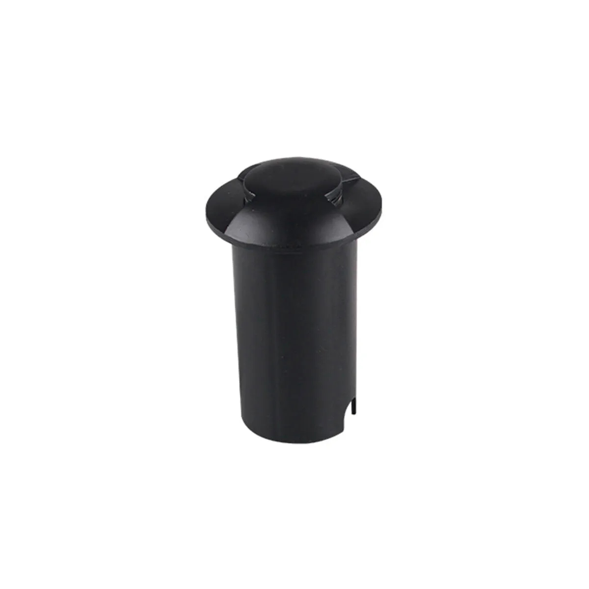 Spot LED Baliza 1,5 W Preto 3000 K 2 Fachos Led94.02 Foxlux