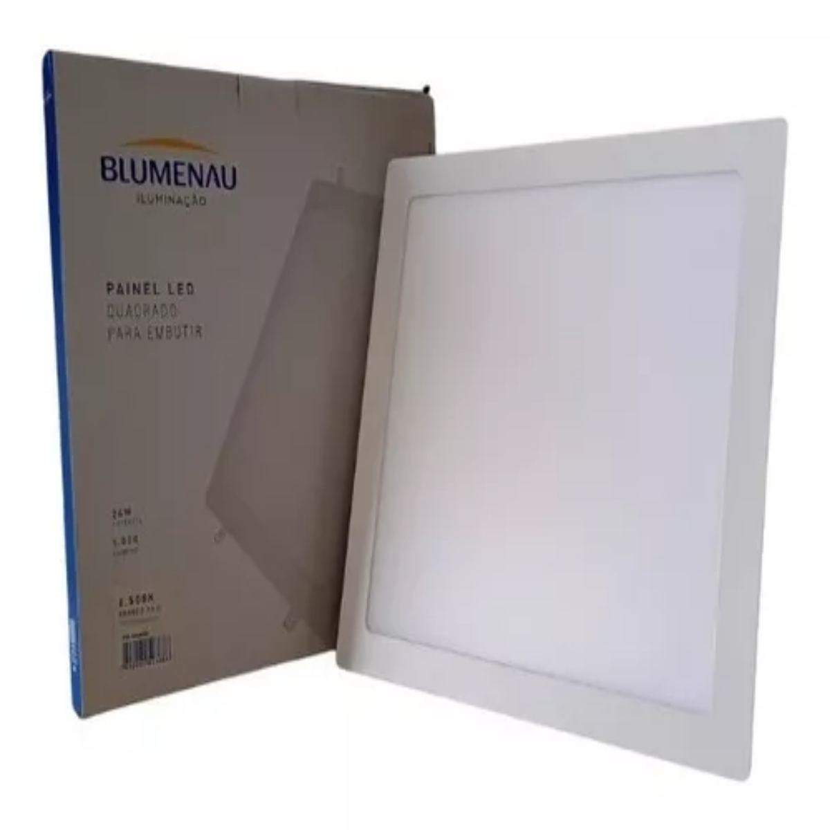 Painel Quadrado Embutir 24 W LED Play Bivolt 6.500 K 83646004 Blumenau Iluminação