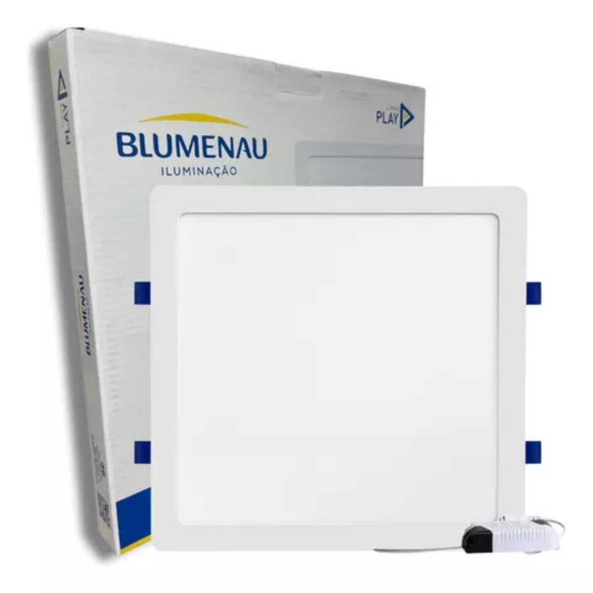 Painel Quadrado Embutir 24 W LED Play Bivolt 6.500 K 83646004 Blumenau Iluminação