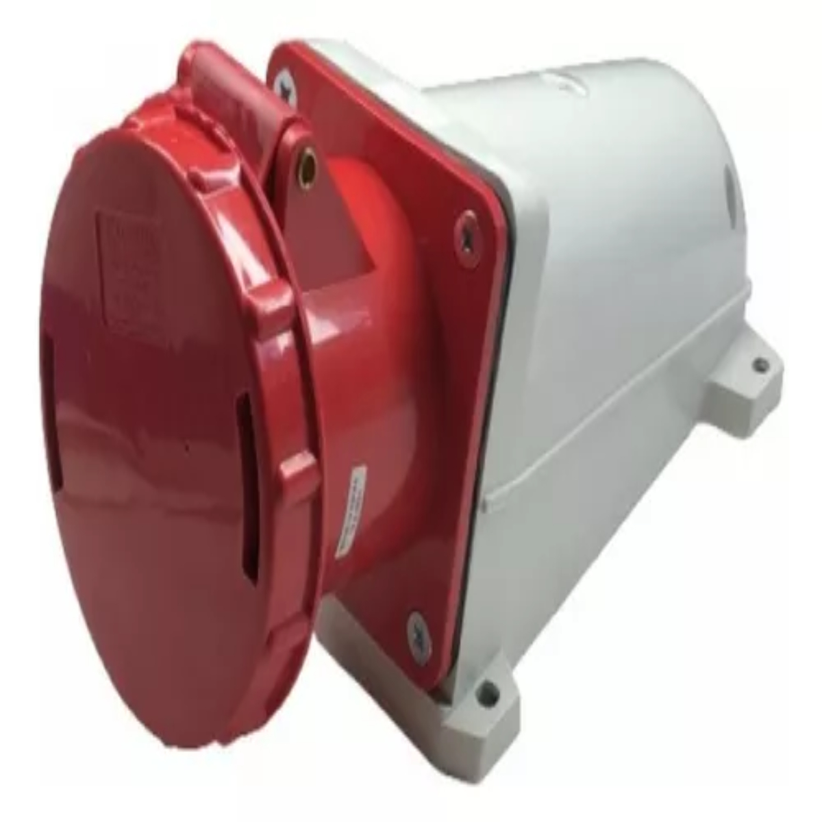 Tomada Industrial 3P+T 63 A 380 V Vermelho 40021 Lukma