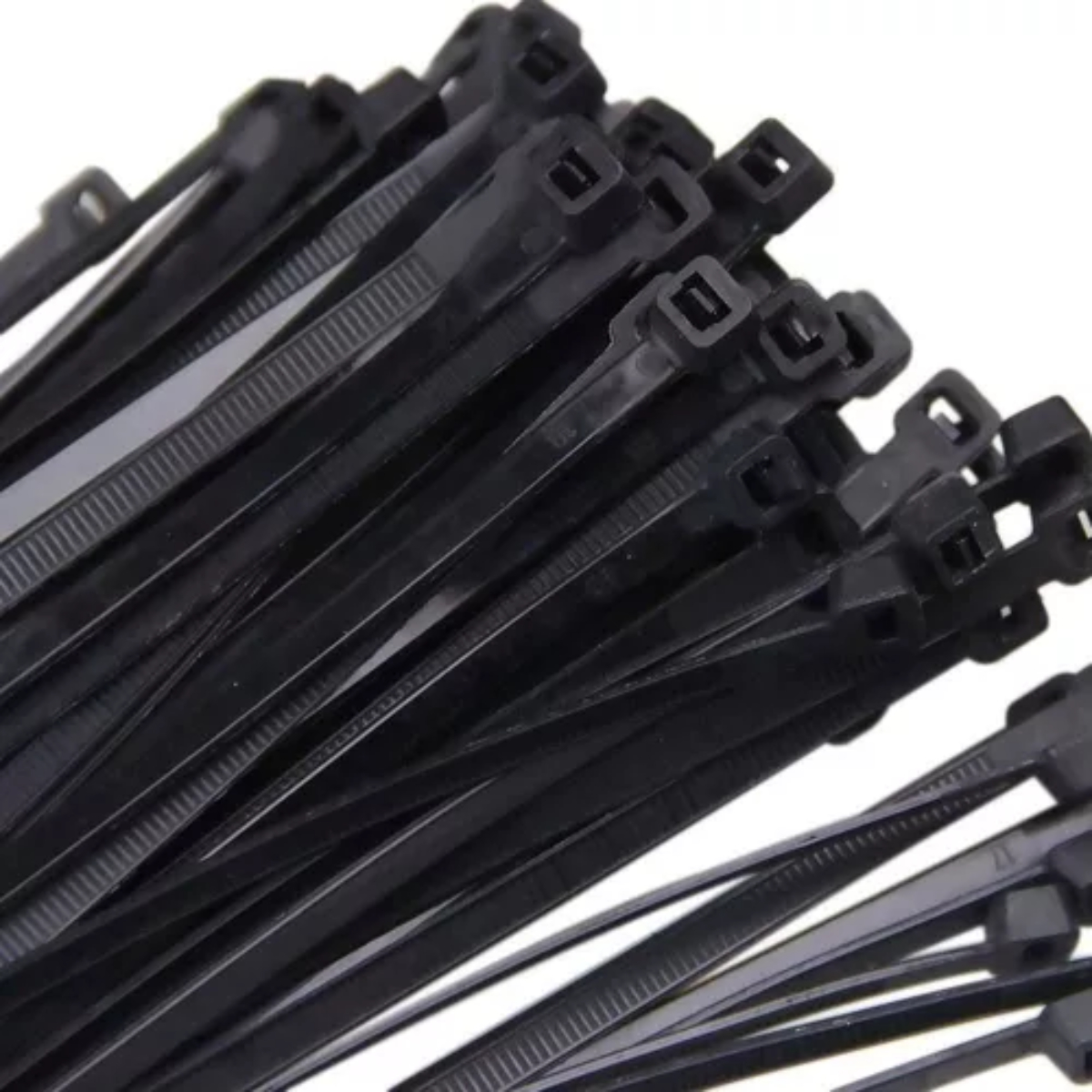 Abraçadeira de Nylon 200x3,50 mm Preta Foxlux