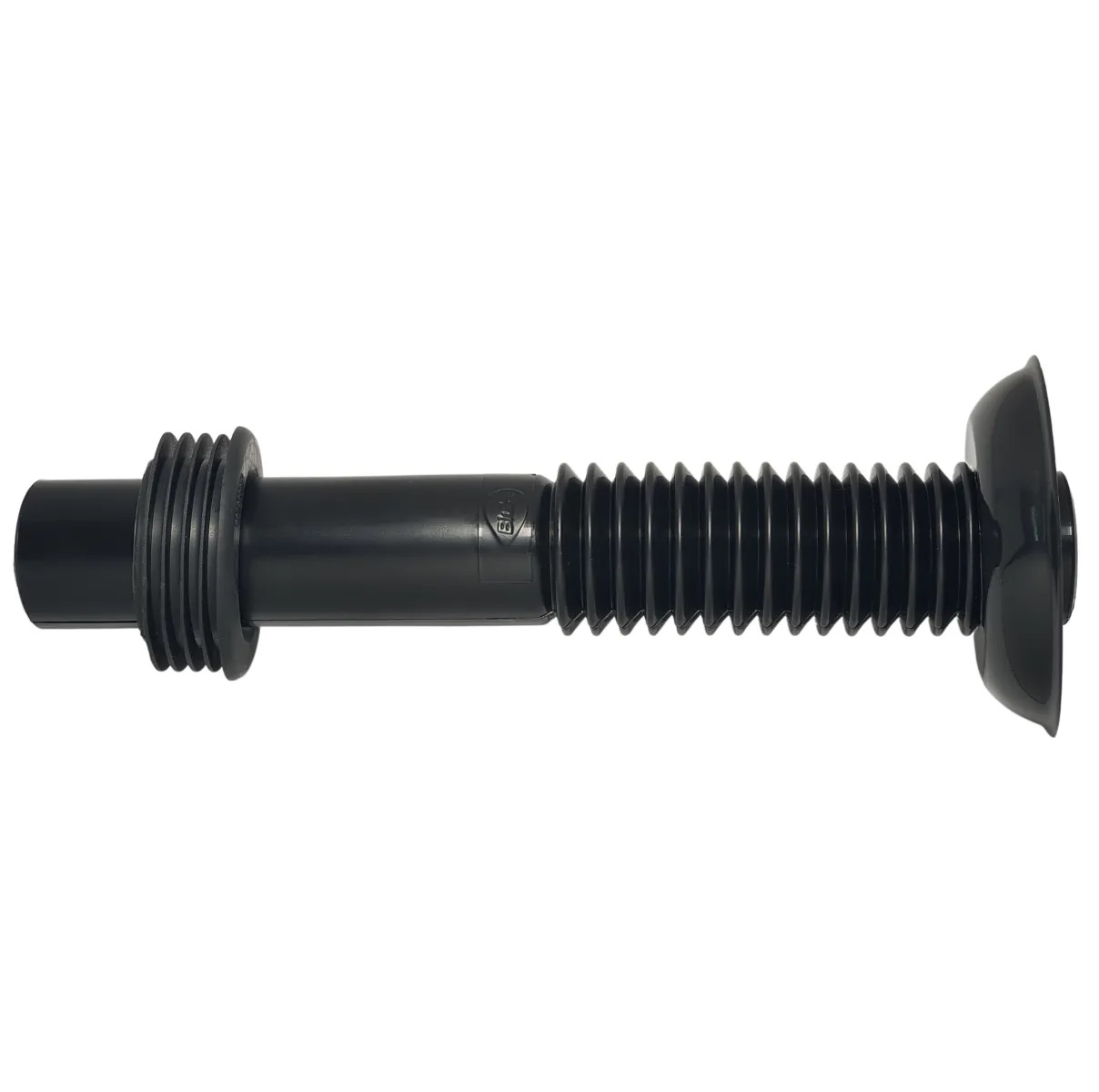Tubo de Ligação Ajustável Black para Vaso Sanitário DN 38 x 26 cm Blukit 290419