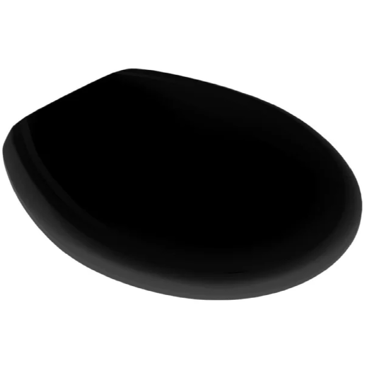 Tampa Vaso Assento Sanitario Universal Duratti Preto Lorenzetti