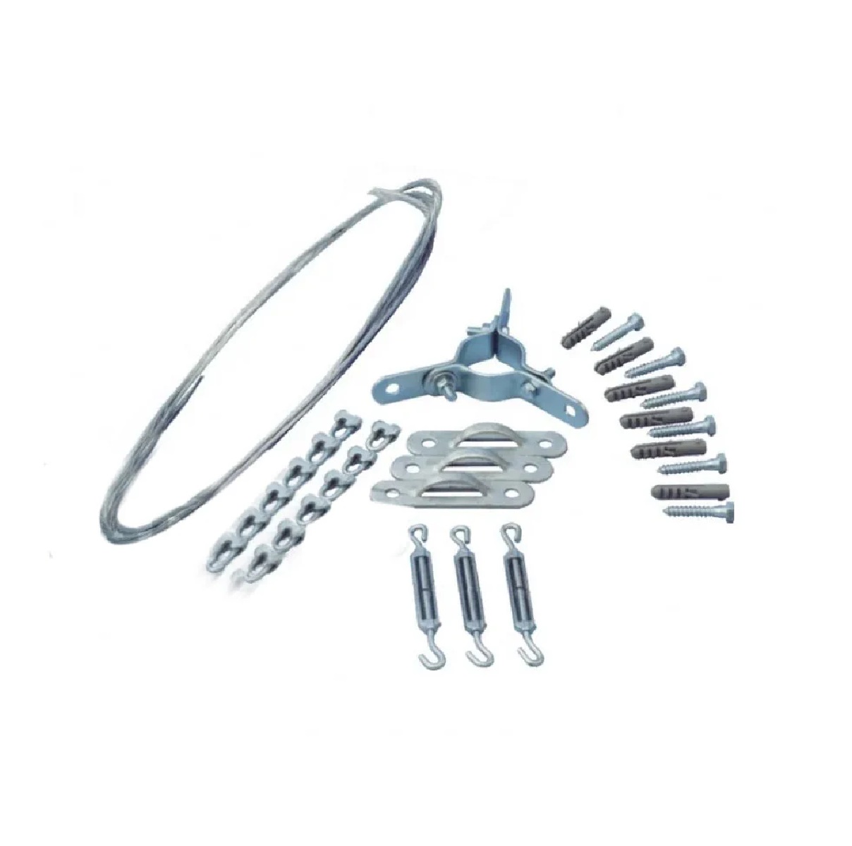Conjunto de Contraventamento com Cabo para Mastro 2 pol. Gelcam