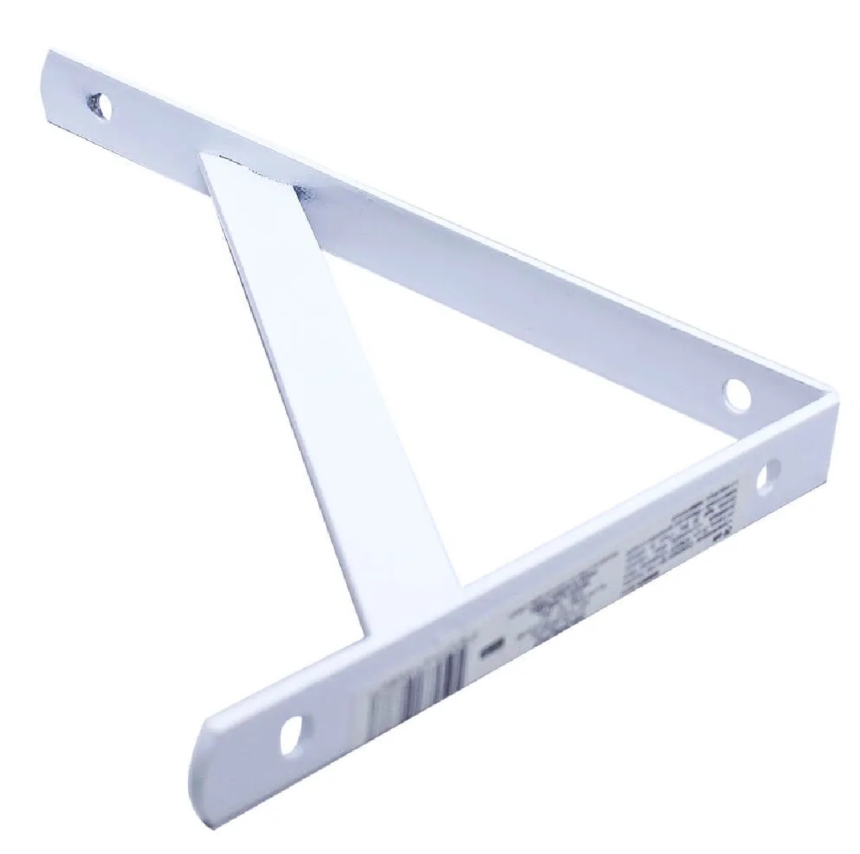 Mão Francesa Branca Suporte Cantoneira 30 cm Elétrica Bichuette