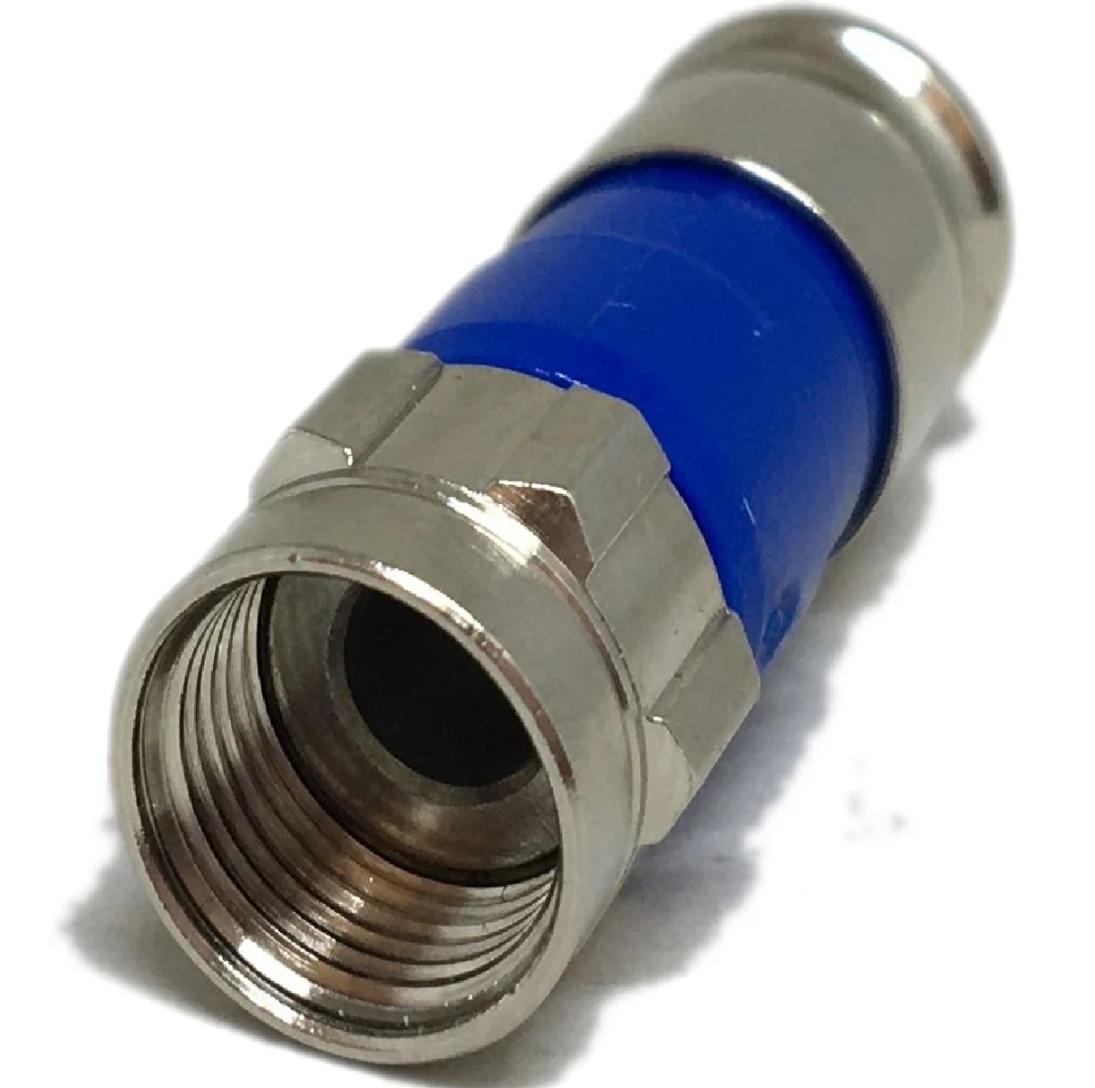 Conector de Compressão para Cabo Coaxial RG6 Pro Eletronic