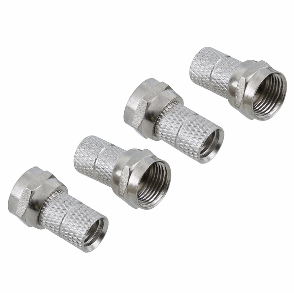 Emenda Rosca/Rosca para Cabo Coaxial RG6 Elétrica Bichuette