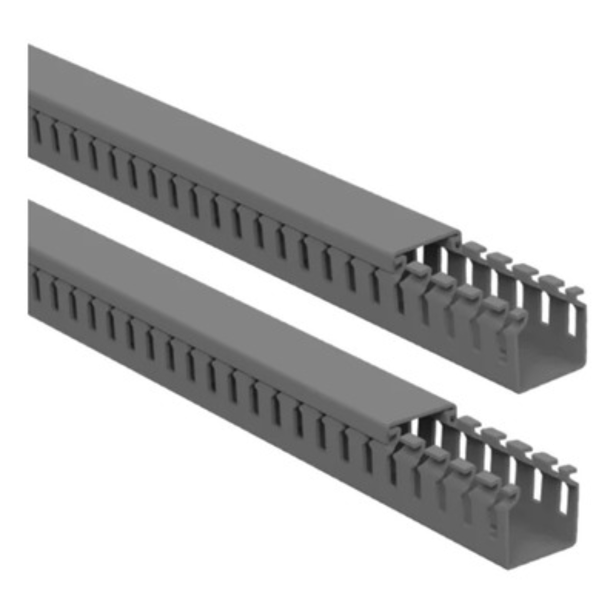 Canaleta Aberta 20 x 20 mm x 2 m Cinza 5620CZ Perlex