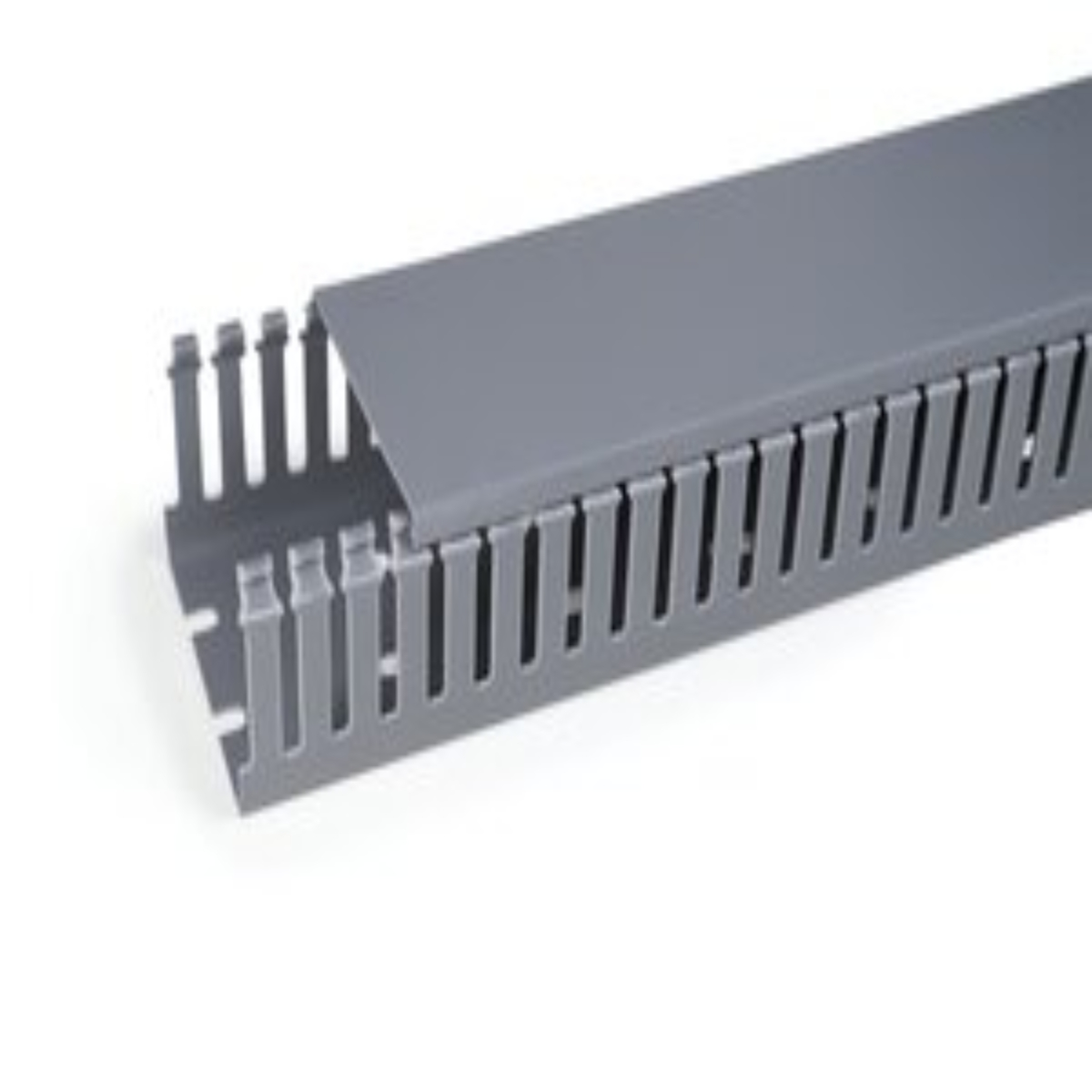 Canaleta Aberta 30 x 30 mm x 2 m Cinza 5621CZ Perlex