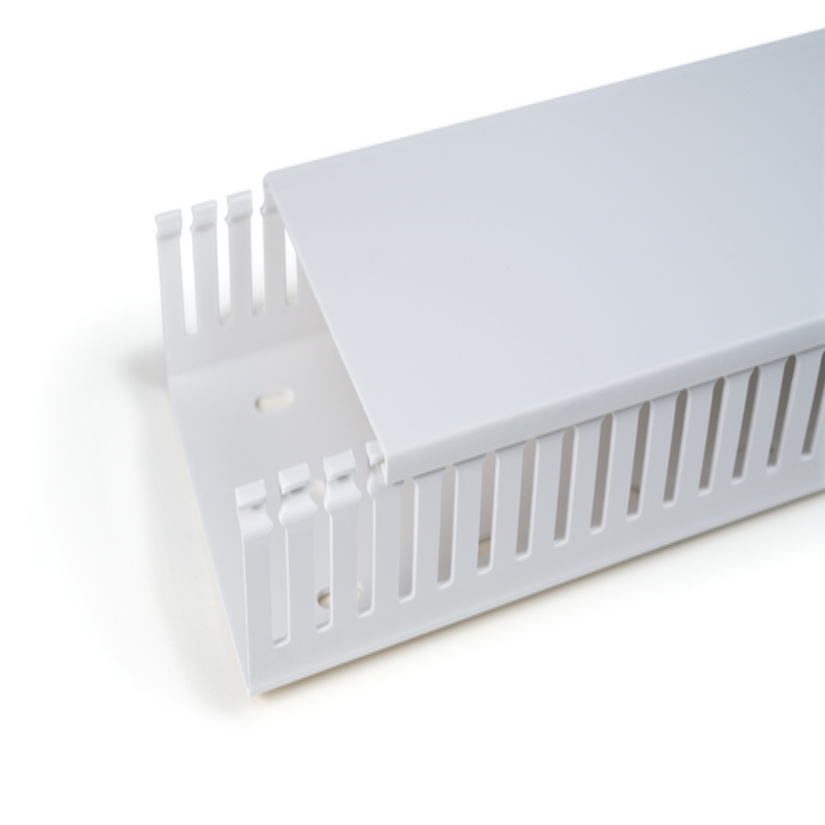 Canaleta Aberta 30 x 30 mm x 2 m Branca 5621BR Perlex