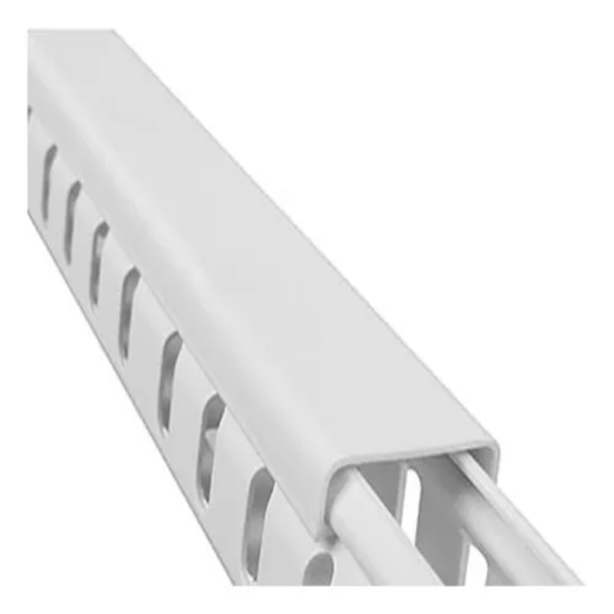 Canaleta Aberta 30 x 30 mm x 2 m Branca 5621BR Perlex