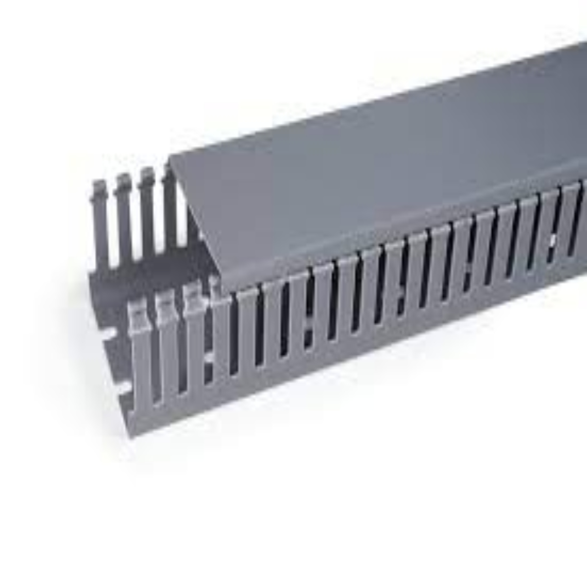 Canaleta Aberta 50 x 50 mm x 2 m Cinza 5651CZ Perlex