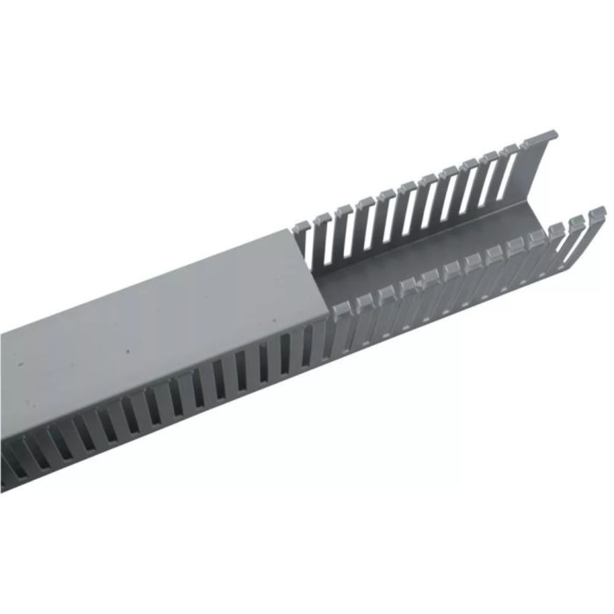 Canaleta Aberta 50 x 50 mm x 2 m Cinza 5651CZ Perlex