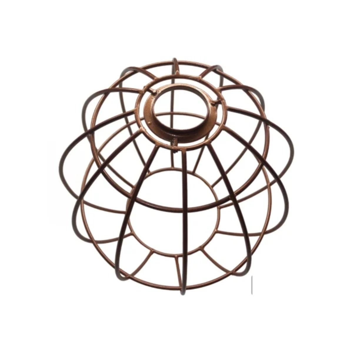 Pendente Luminária Teto Arame Pinha Cobre Skylux