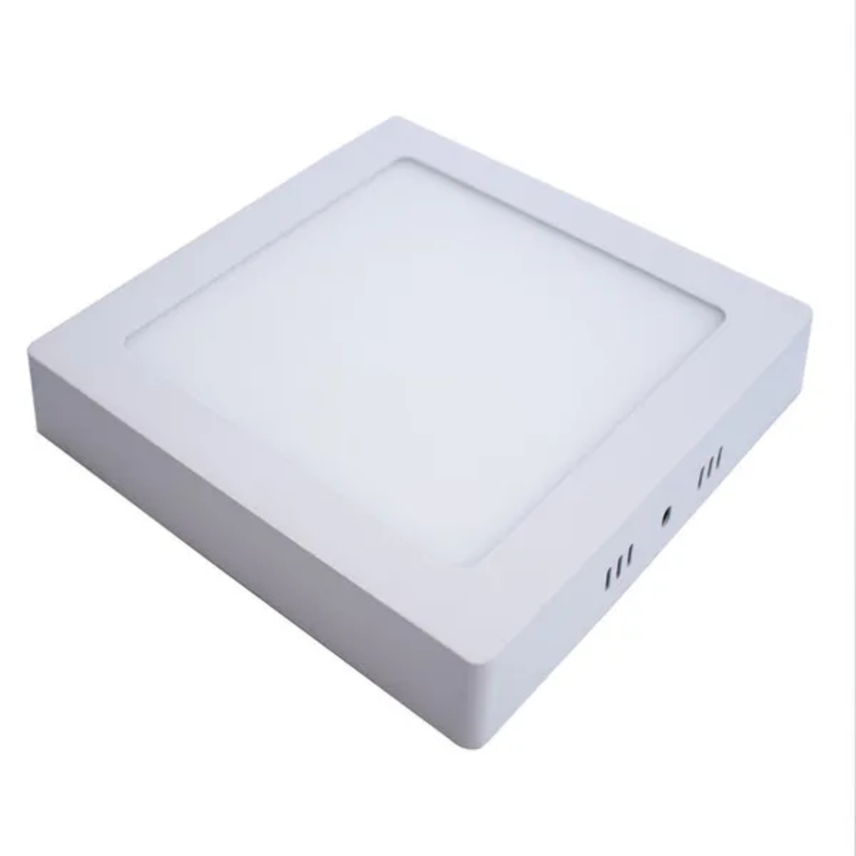 Painel LED Quadrado de Sobrepor 24 W 3000 K Bivolt Branco Colmeia Embuled