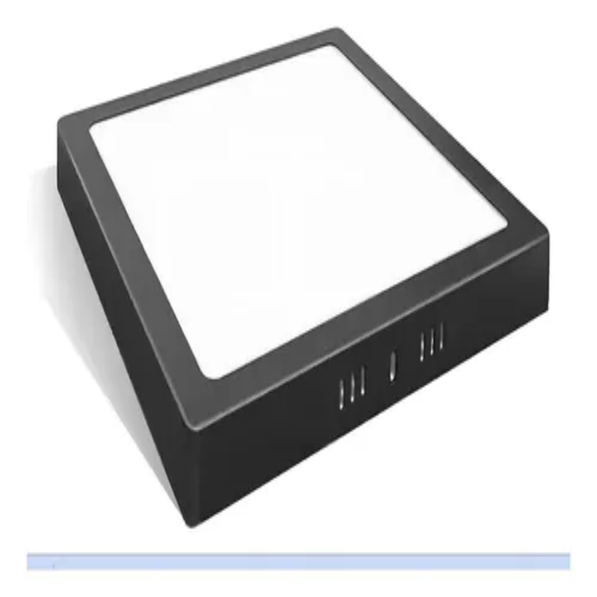 Painel Quadrado Sobrepor 18 W LED Bivolt 4000 K Preto Led90.244 Foxlux