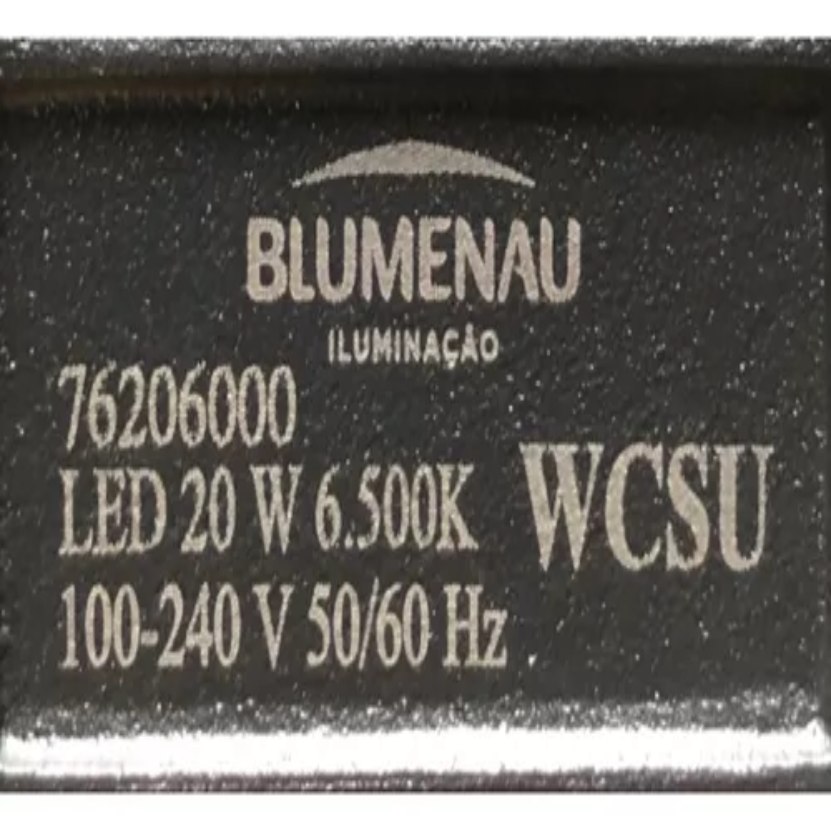 Refletor LED Play em Alumínio 20 W 3.000 K Bivolt 78203000 Blumenau Iluminação