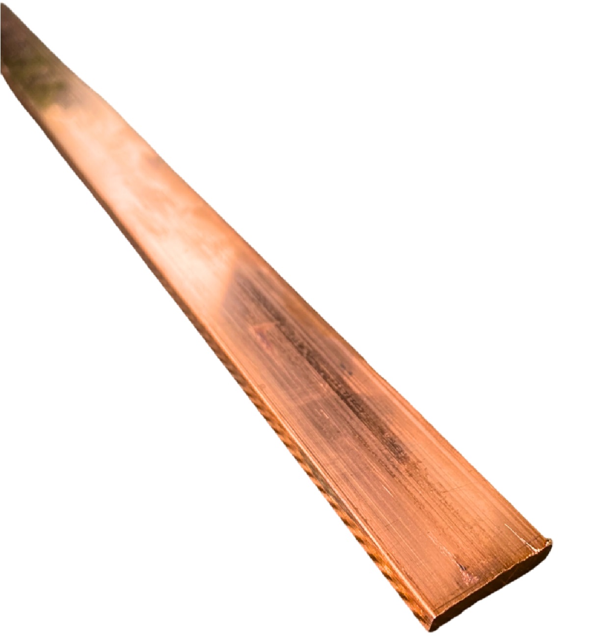 Barra Chata de Cobre 3/4 x 1/8 pol. 146 A 1 m Elétrica Bichuette