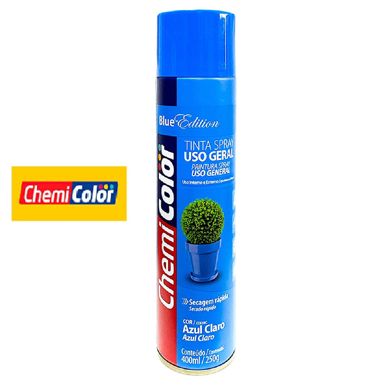 Spray Tinta Azul Claro 400 Ml Chemicolor
