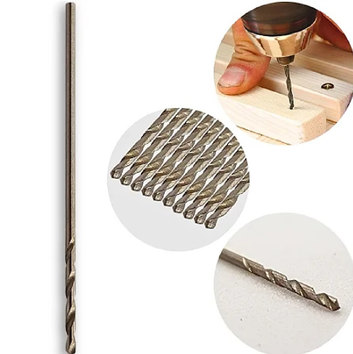 Broca de Aço Rápido 3 mm para Metal DBT1110301 INGCO