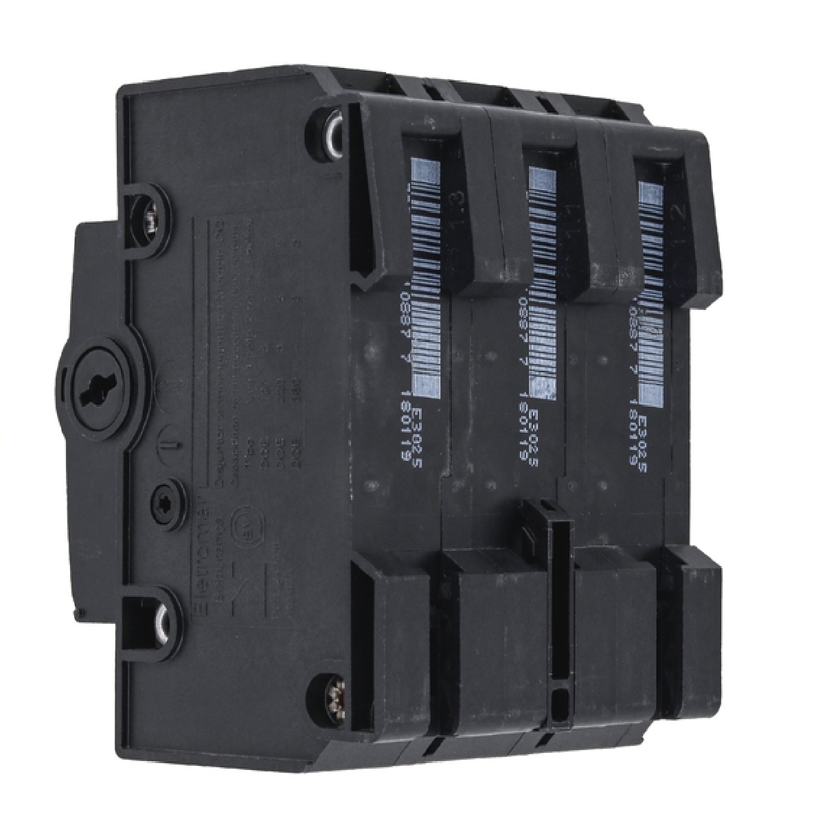 Disjuntor Tripolar 25amp Nema Preto Eletromar