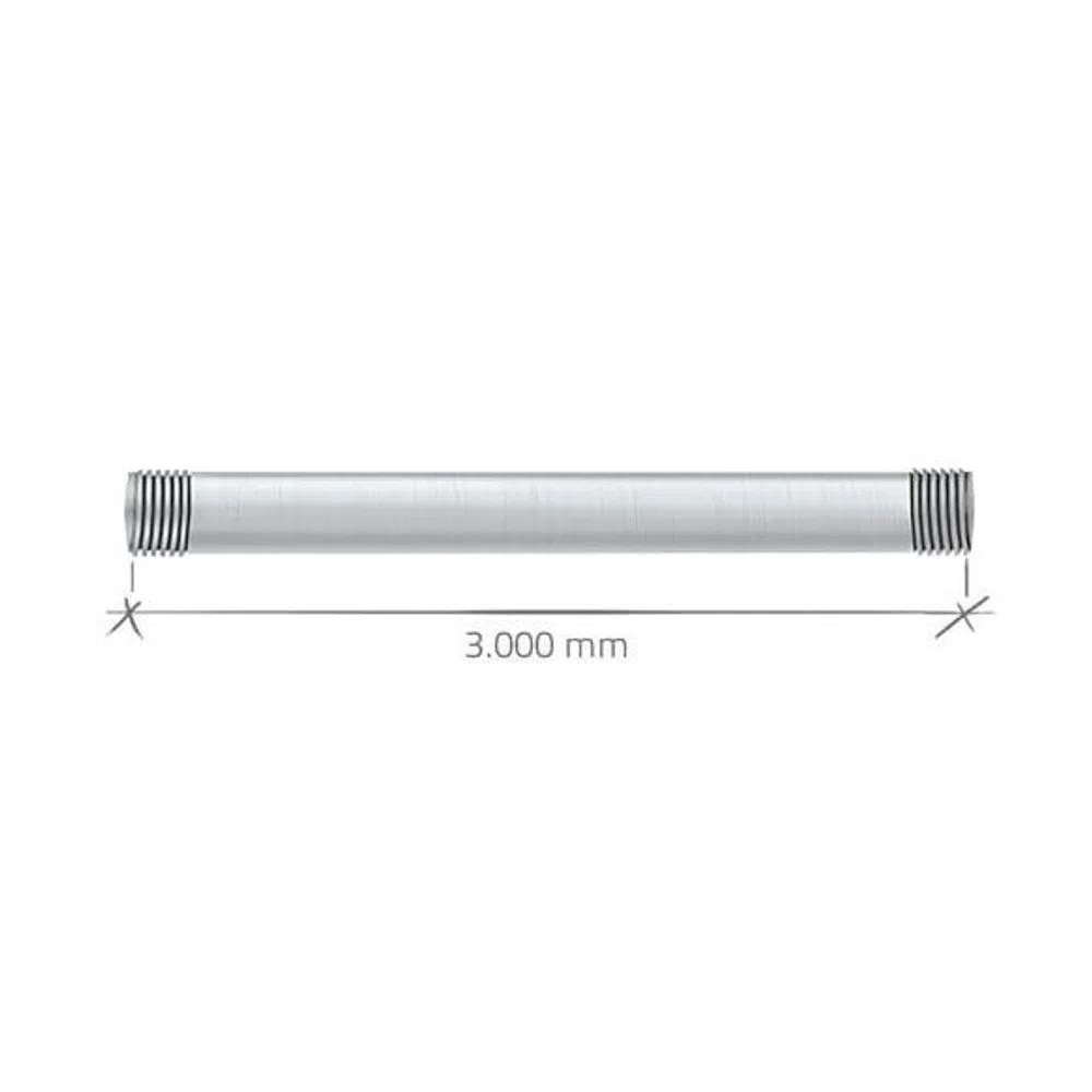 Eletroduto de Aço Galvanizado a Fogo 4 pol. x 6 m NBR 5598 Elétrica Bichuette