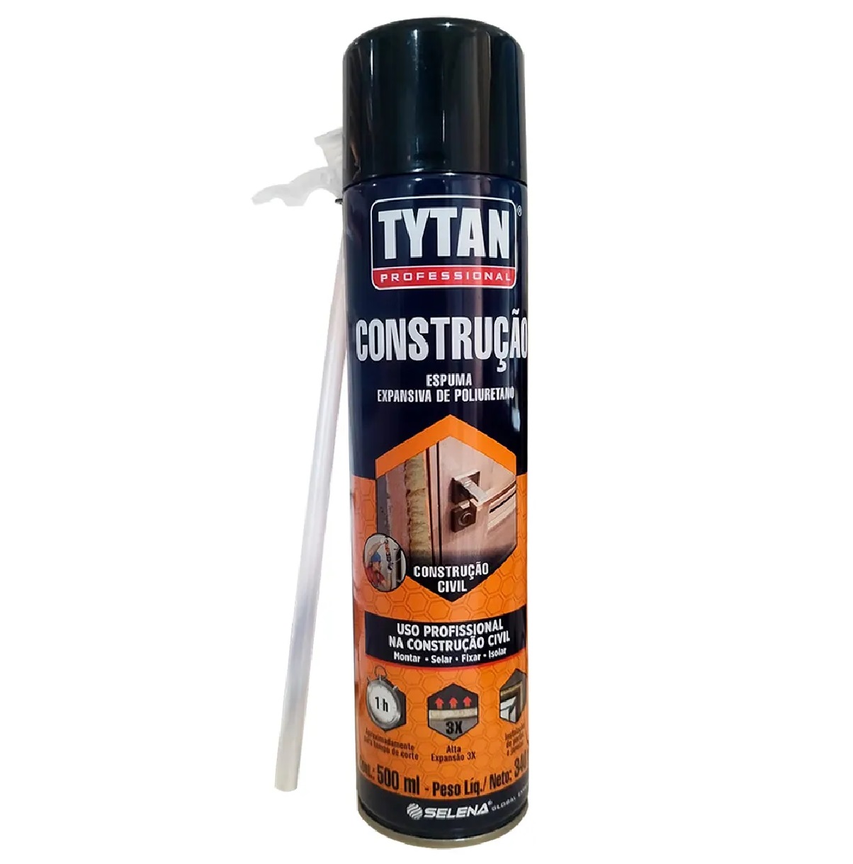 Espuma Expansiva de Poliuretano 500 ml 340 g Tytan