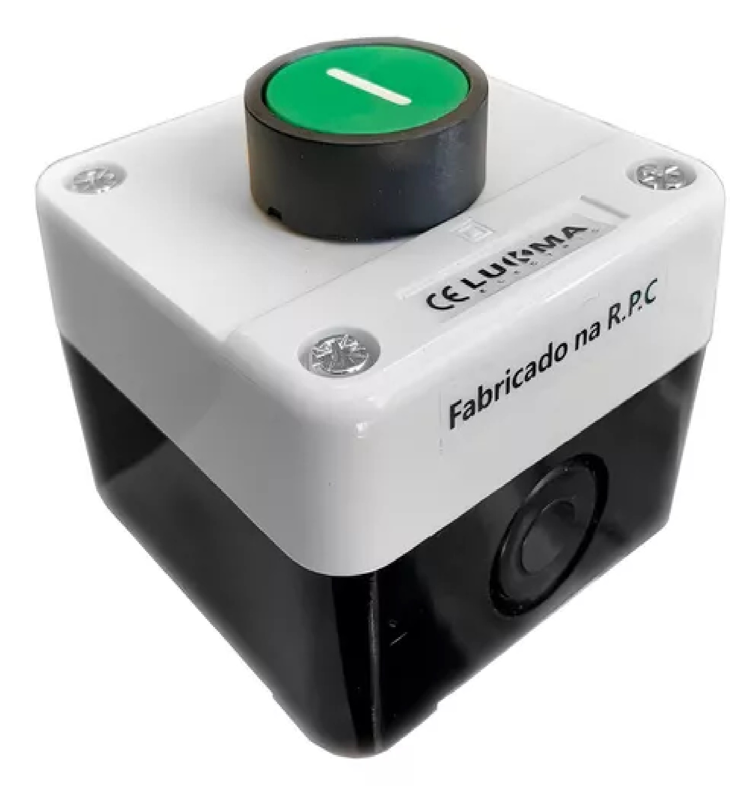 Botoeira de Comando Verde com 1 Botão LK-B102 26012 Lukma