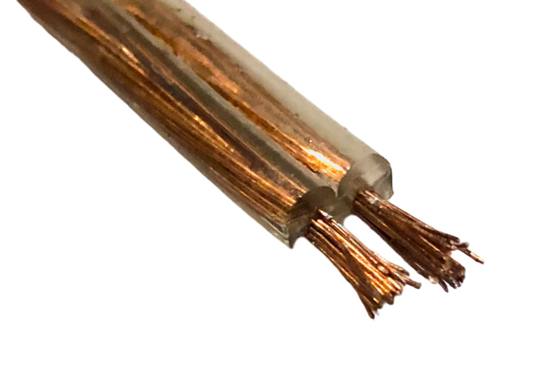 FIO DUPLO POLARIZADO BICOLOR 2 X 4,00MM2 CRISTAL