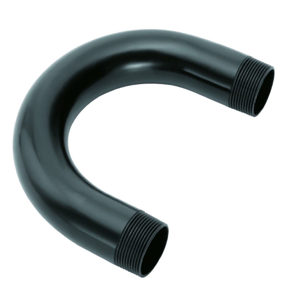 Curva de PVC 2 1/2 pol. 180° Preto Elétrica Bichuette